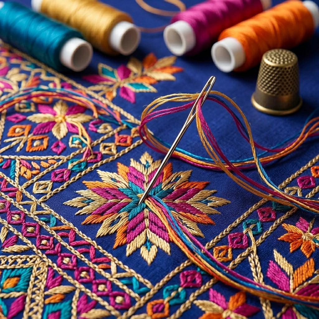 Premium Phulkari