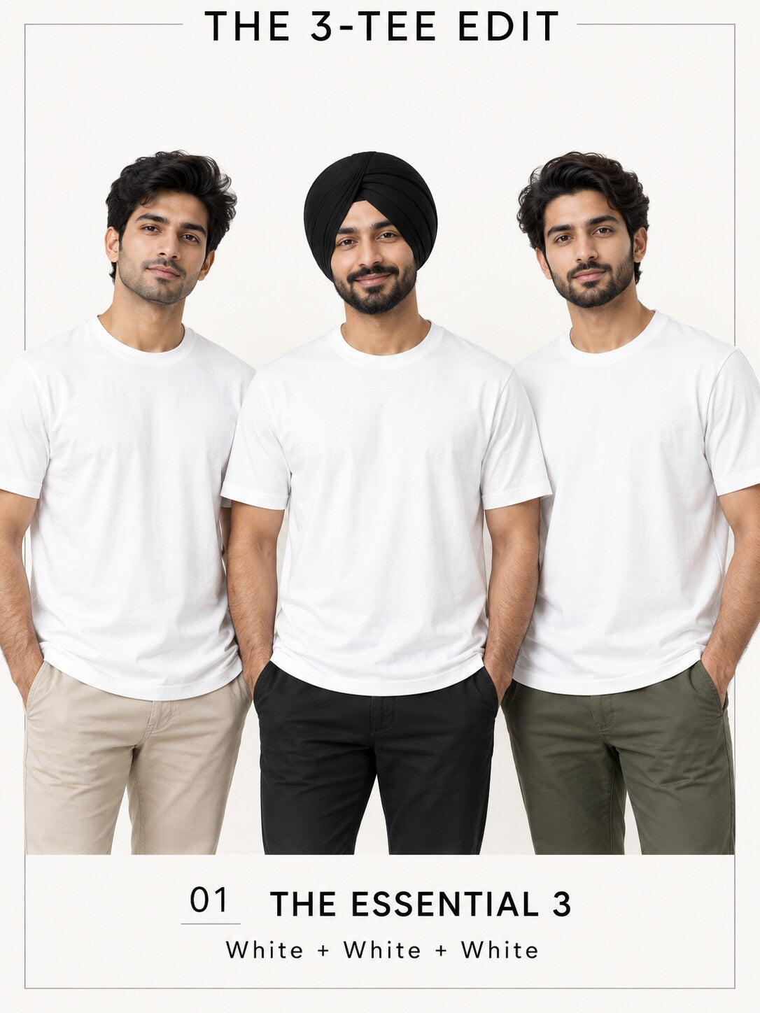 "3-Tee Combos" or "Combo Packs"