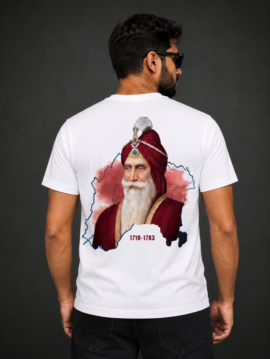 Sher-E-Punjab Premium Cotton Graphic T-Shirt for Men