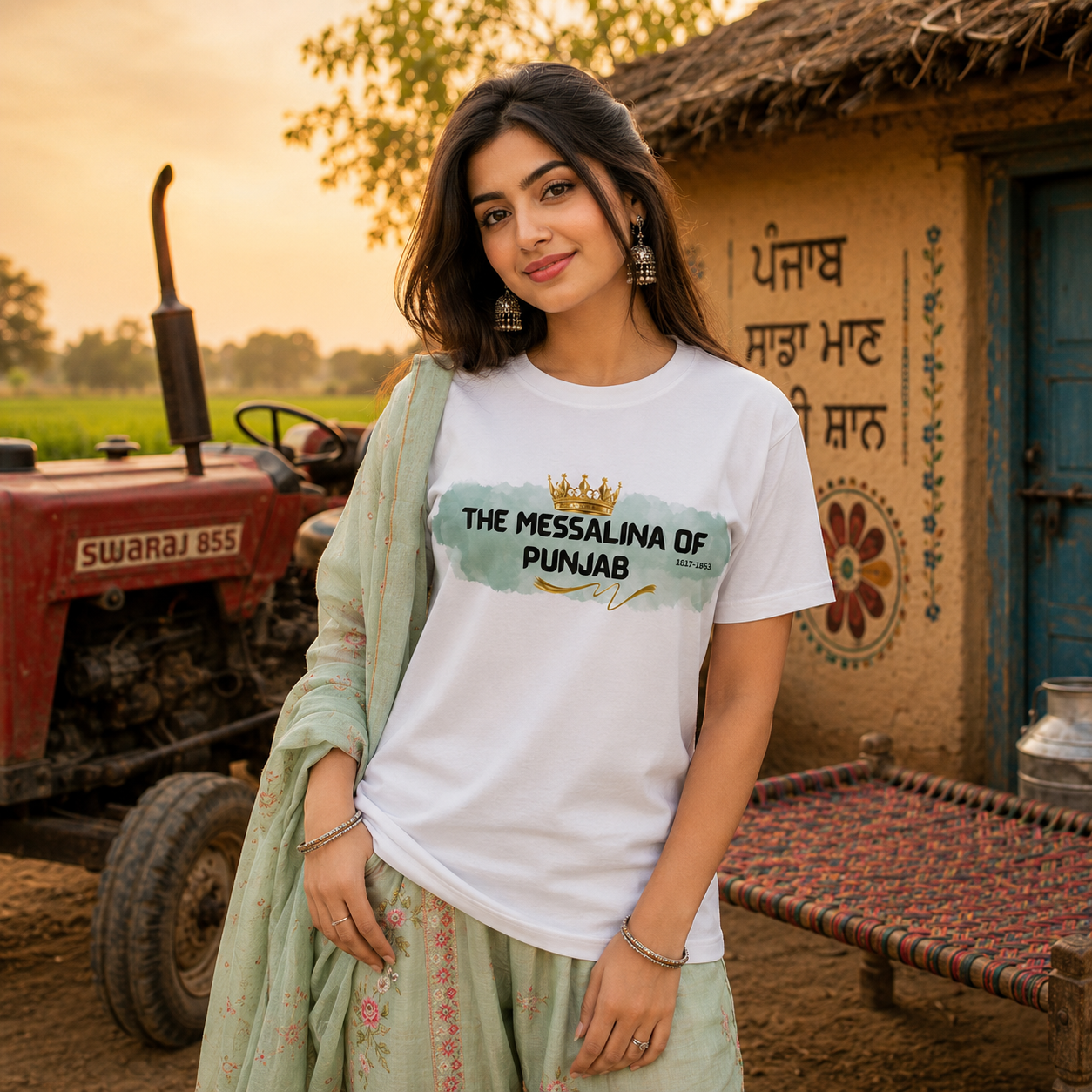 The Messalina of Punjab Graphic T-Shirt for Men
