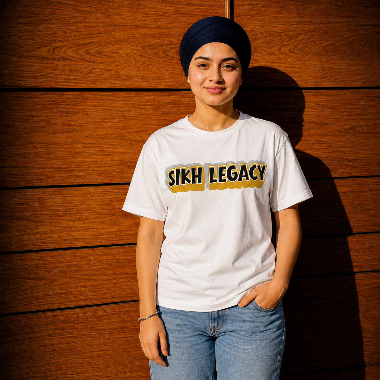 Sikh Legacy Graphic T-Shirt for Men | Explore Punjab