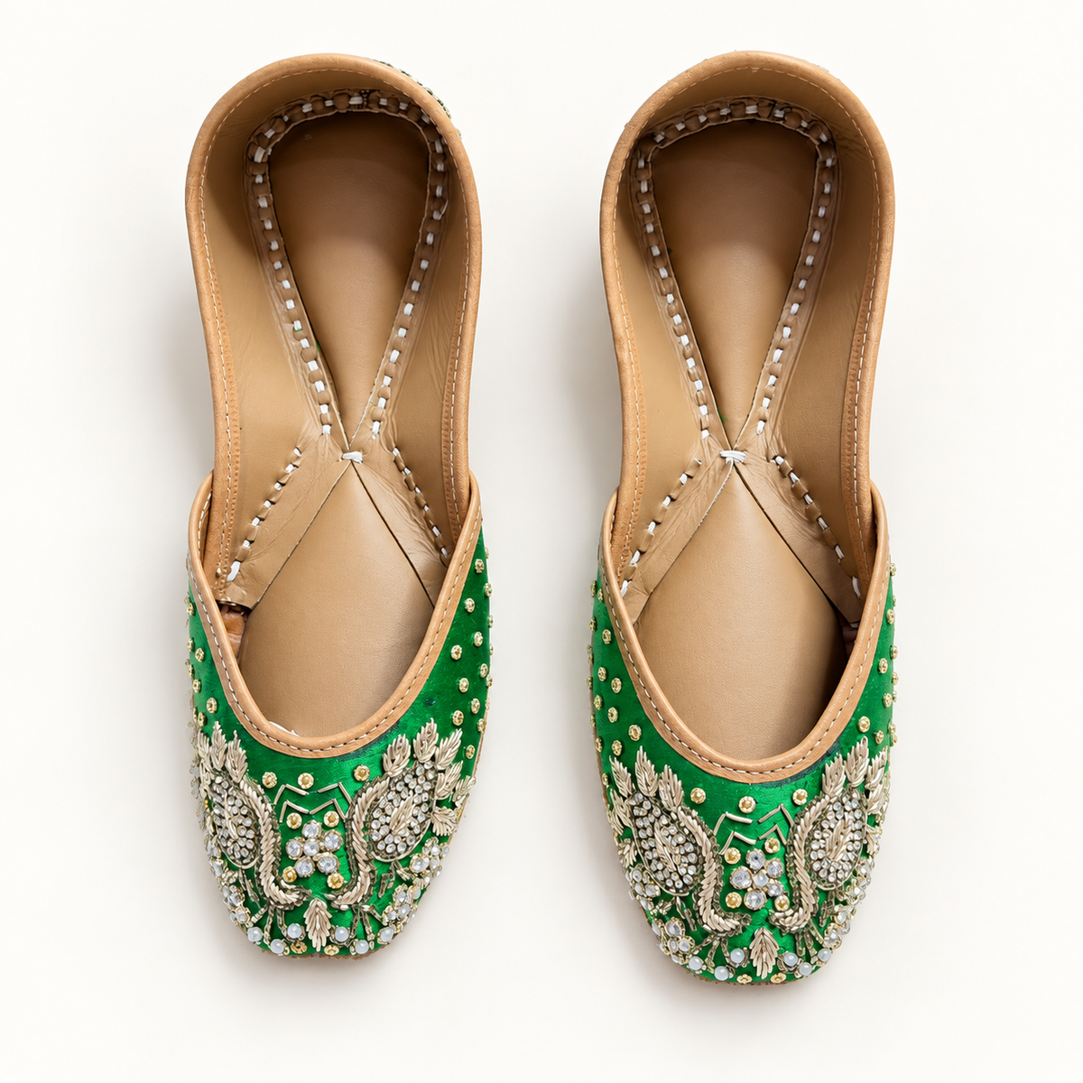 Shahi Emerald Jutti