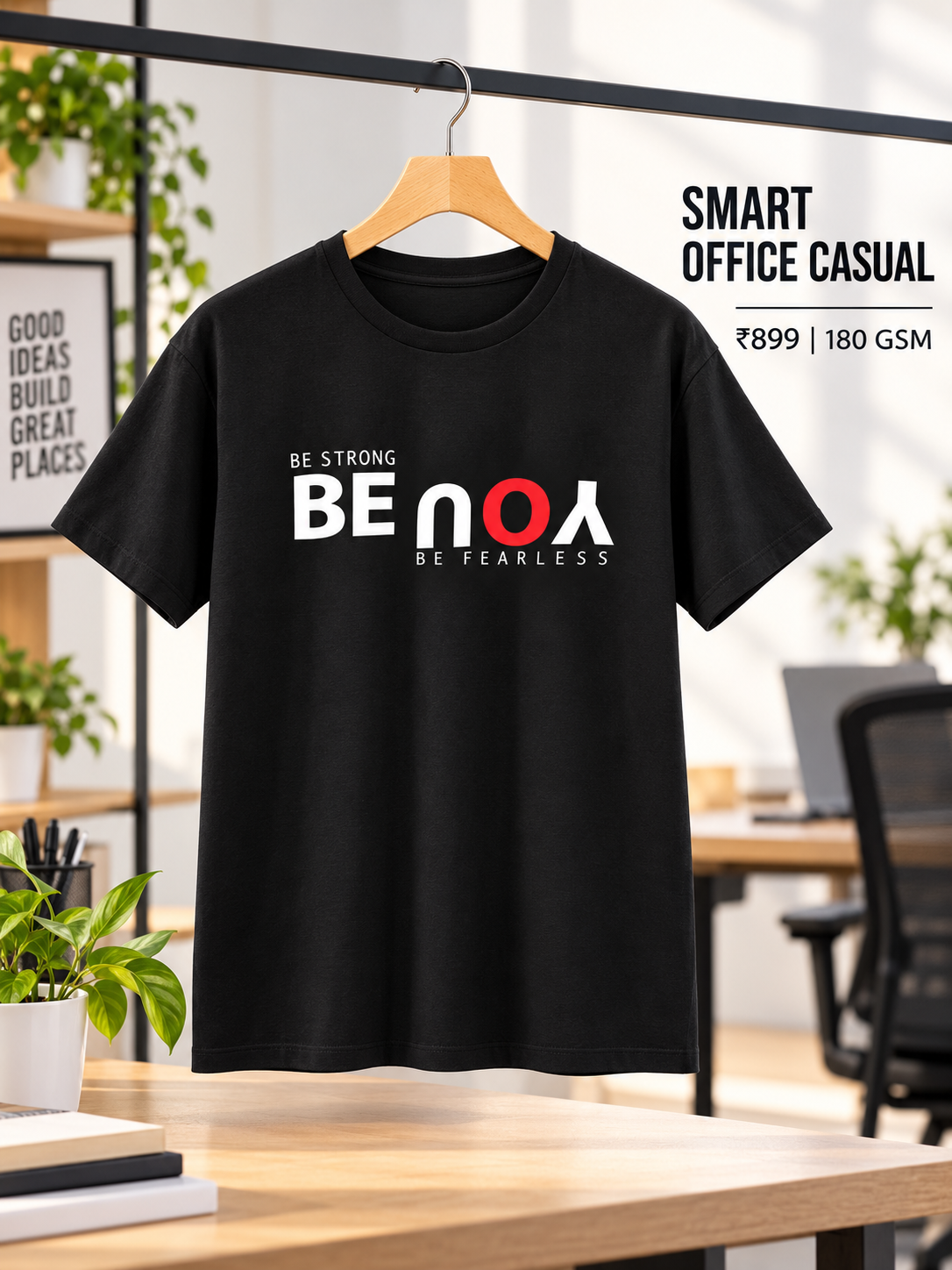 Be You Printed T-Shirt | Made to Order