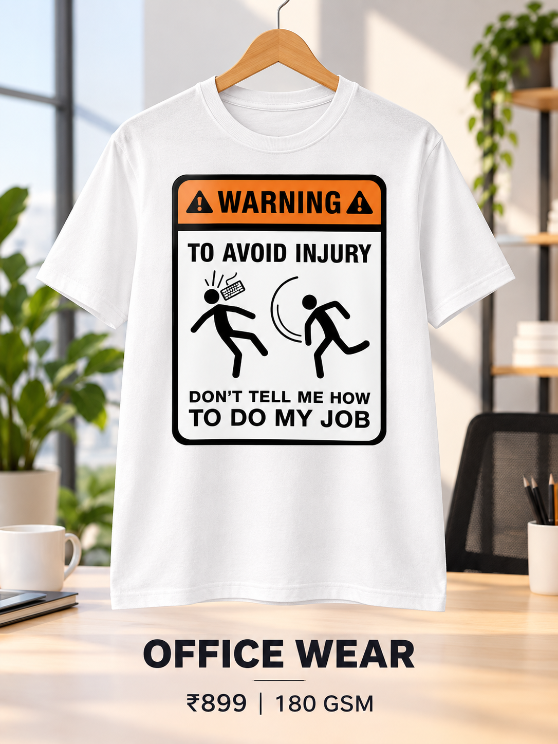 Do Not Tell Me How to Do My Job Printed T-Shirt | Made to Order