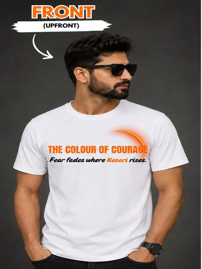 Dil Punjab Ch A Kesari – Punjabi Heritage Oversized Graphic T-Shirt for Men