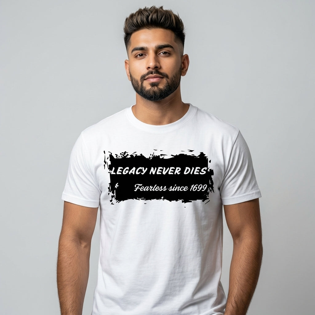 Legacy Never Dies Fearless Since 1699 Men's T-Shirt
