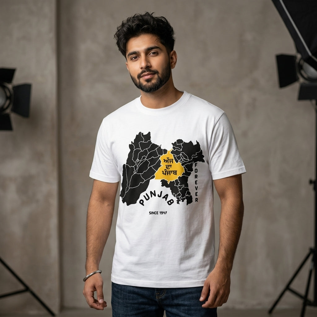 Punjab Forever Since 1947 Graphic T-Shirt for Men