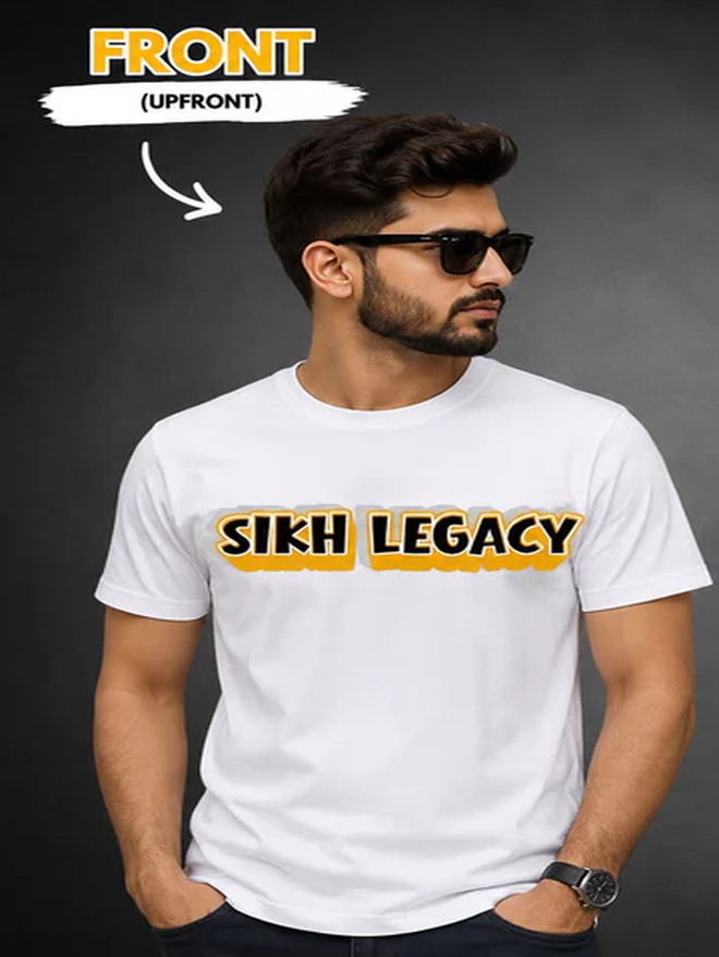 Sikh Legacy Graphic T-Shirt for Men | Explore Punjab