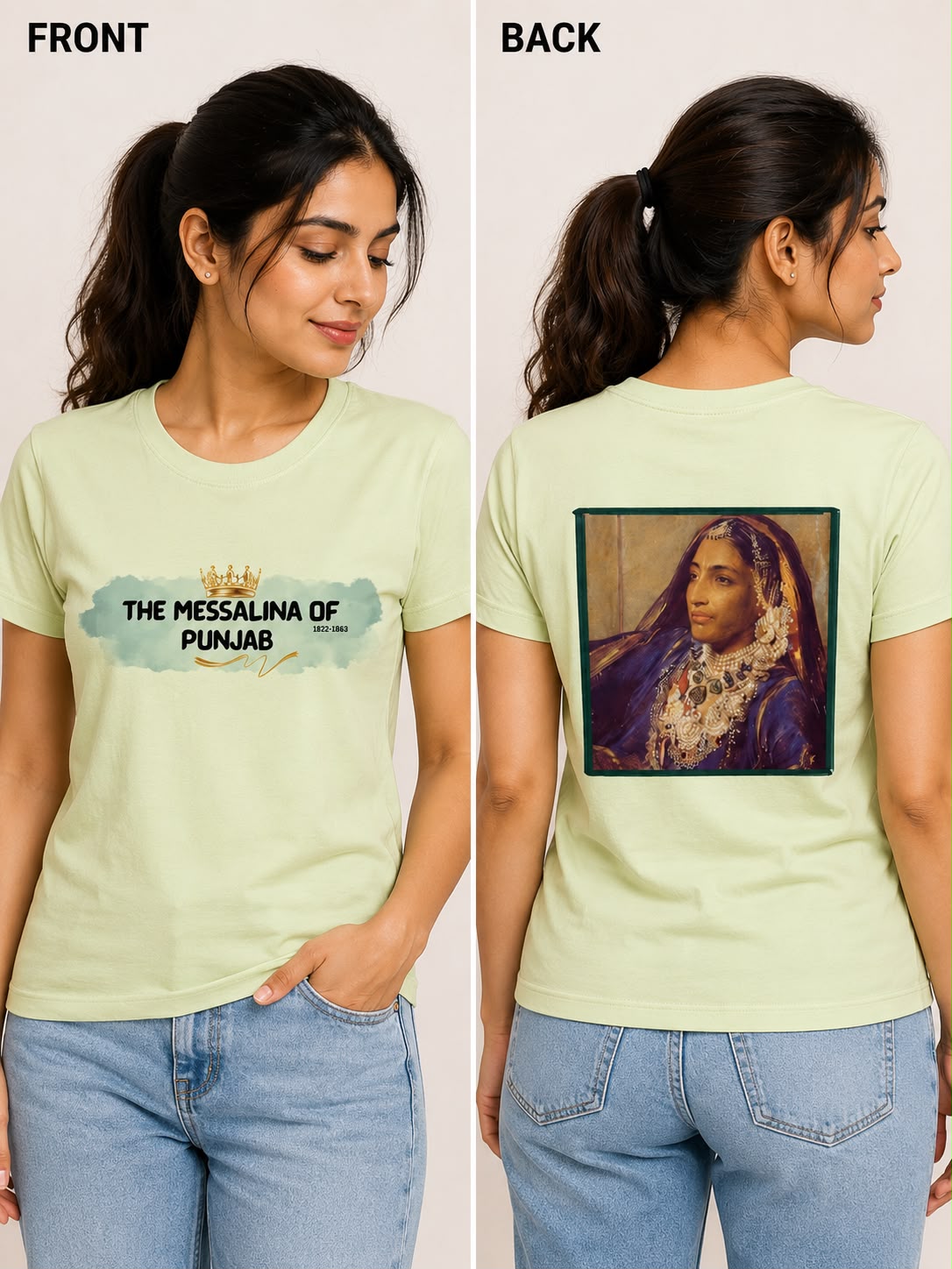 The Messalina of Punjab Graphic T-Shirt for Men