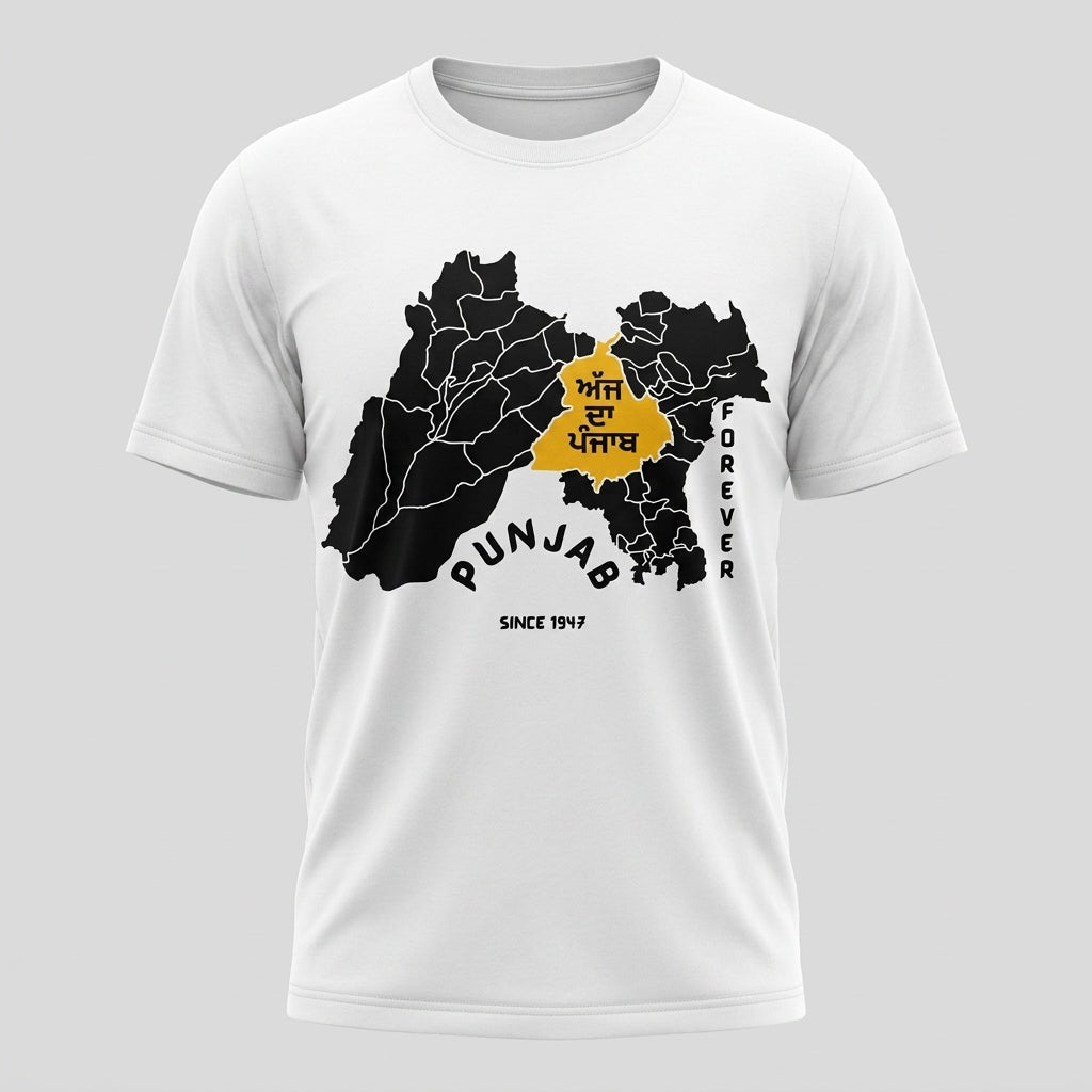 Punjab Forever Since 1947 Graphic T-Shirt for Men